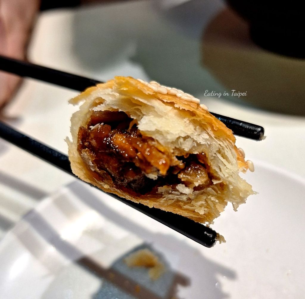 1976 hong kong restaurant baked bbq pork cake 2