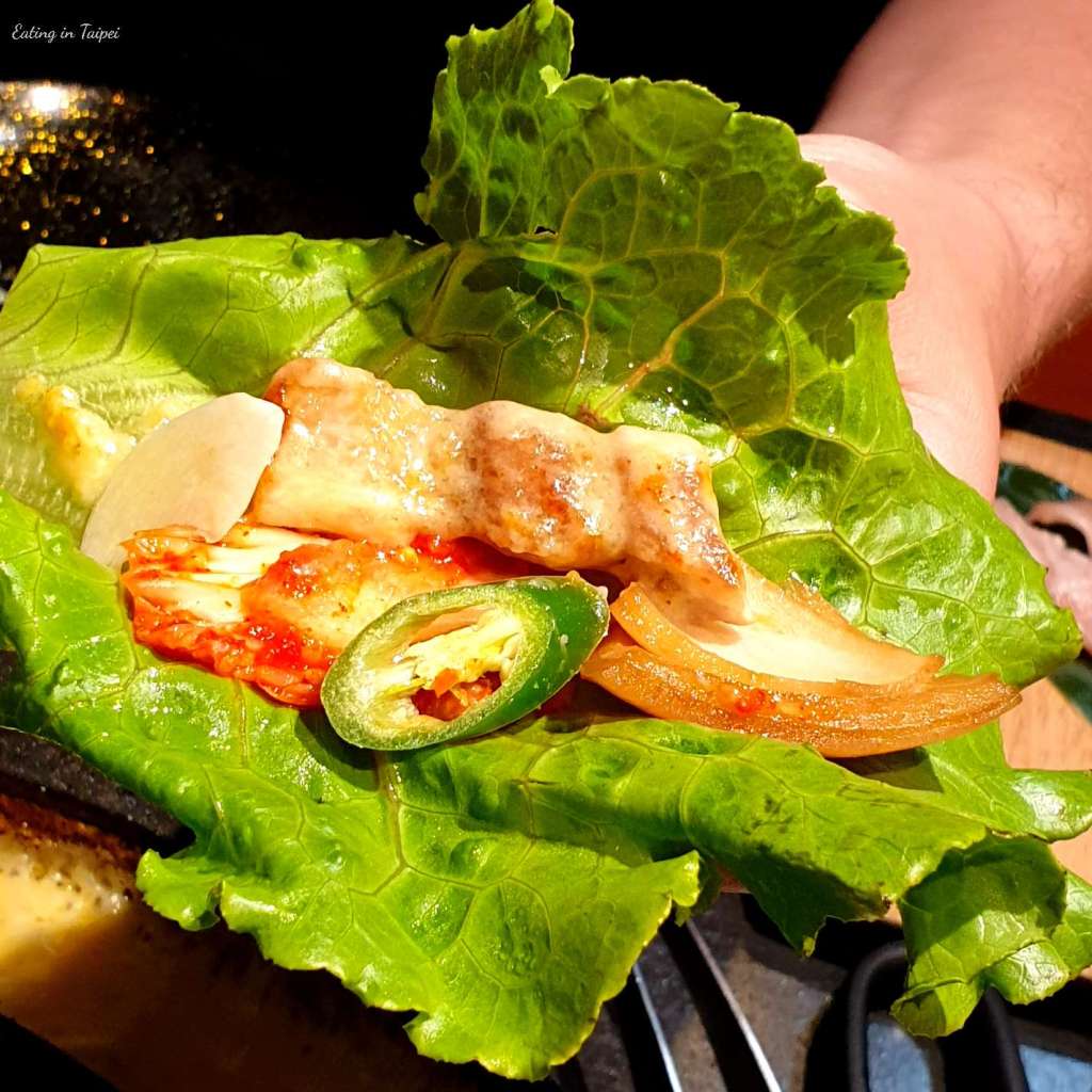 Annyeong Korean BBQ pork wrap 2