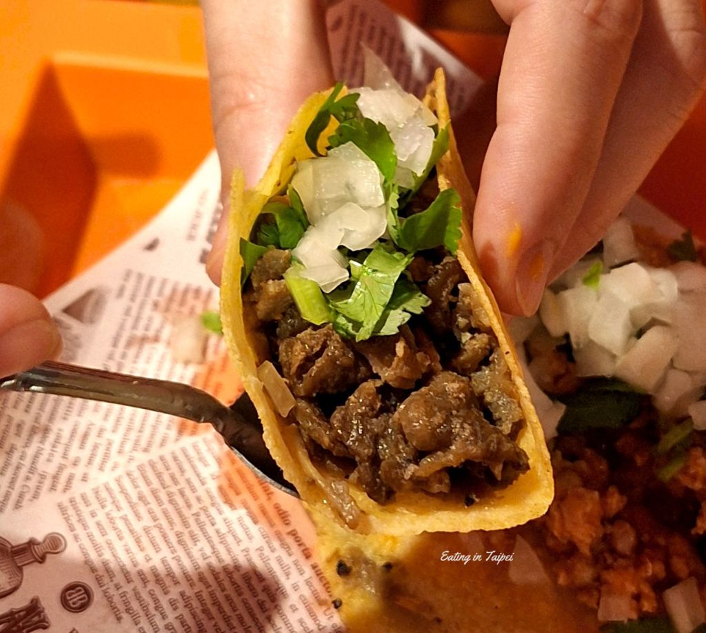 Chilangos Mexican taco beef